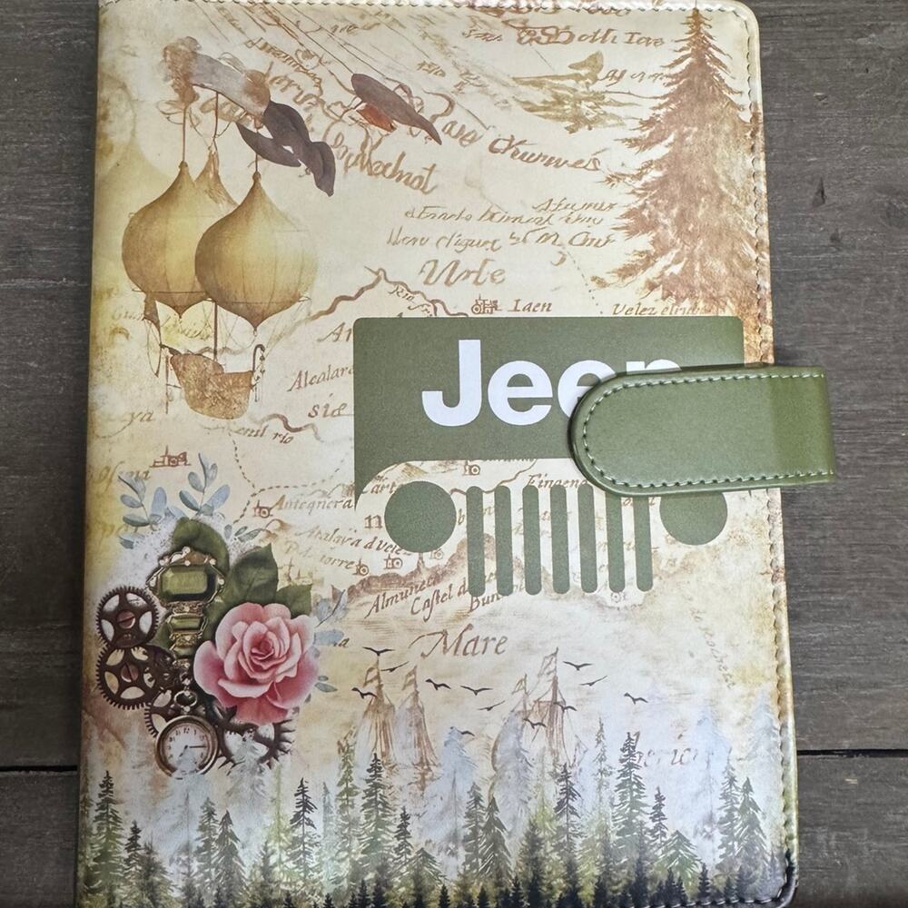 Jeep A5 Binder w/ paper